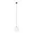 Pendul LED Maytoni Luna, 5W, 4000K, Ø 200, negru