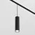 Pendul LED sina magnetica Maytoni Exility Focus Led, 12W, 3000K, 36°, 840 lumeni, Hmax 1200 mm, negru