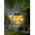 Pendul LED suspendat Globo Lighting Solar, 0.9W, rotund, ambra-negru, IP44