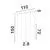 Pendul LED Nova Luce Dandia, 27W, liniar, negru