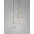 Pendul Nova Luce Amelia, 3xG9, auriu