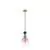 Pendul Nova Luce Murano, 1xE14 max. 5W, D150 mm, Hmax 1855 mm, albastru, auriu, verde inchis, roz, negru