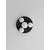 Pendul Nova Luce Edem, 4xG9, alb opal-negru