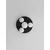 Plafoniera Nova Luce Edem, 4xG9, alb opal-negru