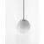 Pendul Nova Luce Vita, 1xE27, D200 mm, Hmax 1200 mm, alb, alama, auriu