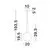 Pendul Nova Luce Amelia, 1xG9, abajur rotund, auriu