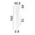 Pendul LED Nova Luce Dandia, 61W, negru, dimabil