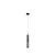 Pendul Nova Luce Gustave, 1xG9, fumuriu-negru