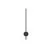 Aplica LED Nova Luce Clock, 22W, 3000K, negru nisipiu