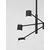 Pendul LED Nova Luce Nordik, 28W, 3000K, negru, dimabil
