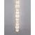 Aplica LED Nova Luce Flea, 41W, alb opal-auriu, dimabil