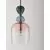 Pendul Nova Luce Murano, 1xE14 max. 5W, D150 mm, Hmax 1855 mm, albastru, auriu, verde inchis, roz, negru