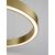 Pendul LED Nova Luce Sting, 40W, bronz, dimabil