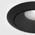 Spot fix LED Maytoni Yin, 12W, 4000K, TRIAC, incastrat, negru