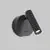 Aplica LED ACB Atria, 3W, negru