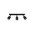 Plafoniera Nova Luce Orson, 3xGU10, negru, IP44