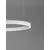 Pendul LED Nova Luce Motif, 124W, alb nisipiu, dimabil, telecomanda