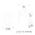 Aplica LED ACB Atria, 3W, incastrat, nichel