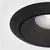 Spot fix LED Maytoni Yin, 12W, 4000K, incastrat, negru