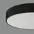 Plafoniera LED ACB Isia Pro, 65W, 2700K, negru, dimabil Dali/Push