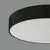 Plafoniera LED ACB Isia Pro, 30W, 3000K, negru, dimabil Dali/Push