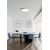 Plafoniera LED ACB Isia Pro, 50W, 2700K, alb, dimabil Dali/Push