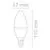 Bec LED, ACB E14, 900lm, 9W, 3000K, lumanare