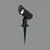 Stalp tip tarus ACB Seiren, 1xGU10, antracit