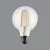 Bec LED, ACB E27, 550lm, 6W, 2700K, glob 125, transparent
