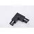 Element de conectare pentru sina AZzardo Track 3-Line, L, forma L, negru