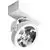 Spot mobil aplicat AZzardo Jerry 1 12V, 1xG53 tip QR111, alb, rotund, IP20