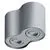 Spot mobil aplicat AZzardo Bross 2, 2xGU10, gri deschis, elipsa, IP20