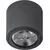 Spot mobil aplicat AZzardo Alix, 1xGU10 tip ES111, negru, rotund, IP20