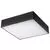 Plafoniera LED AZzardo Monza Square, 50W, 4000K, negru