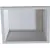 Spot fix LED incastrat AZzardo Aida Square, 9W, alb