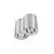 Spot mobil aplicat AZzardo Bross 2, 2xGU10, aluminiu, elipsa, IP20