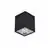 Spot mobil aplicat AZzardo Eloy, 1xGU10, aluminiu-negru, patrat, IP20