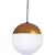 Pendul LED pe sina magnetica AZzardo Alfa Elsa, 7W, auriu