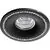 Spot fix incastrat AZzardo Simon, 1xGU10, crom negru, rotund, IP20