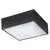 Plafoniera LED AZzardo Monza Square, 20W, 4000K, negru