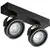 Plafoniera tip spot AZzardo Jerry 2 230V, 2xGU10, negru, rotund, IP20