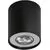 Spot fix aplicat AZzardo Neos 1, 1xGU10, aluminiu-negru, rotund, IP20