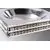 Spot fix incastrat AZzardo Eva, 1xGU10, crom, patrat, IP20