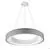 Pendul LED AZzardo Sovana Pendant 55 CCT, 50W, gri, dimabil, telecomanda