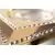 Spot fix incastrat AZzardo Mira, 1xGU10, auriu, patrat, IP20
