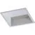 Spot fix LED incastrat AZzardo Aida Square, 9W, alb