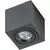 Spot mobil aplicat AZzardo Mini Eloy, 1xGU10, negru, patrat, IP20