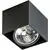 Spot mobil aplicat AZzardo Alex, 1xG53 tip QR111, negru, patrat, IP20