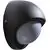 Aplica AZzardo Gagarin, 1xE27, gri inchis, IP44