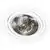 Spot mobil incastrat AZzardo Stan, 1xGU10 tip ES111, alb, rotund, IP20